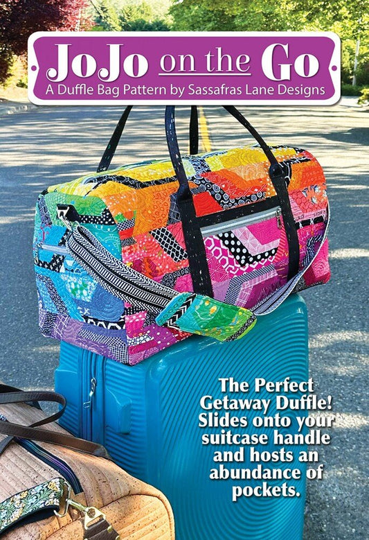 JoJo on the Go Duffle Bag Pattern - Everything Fabric