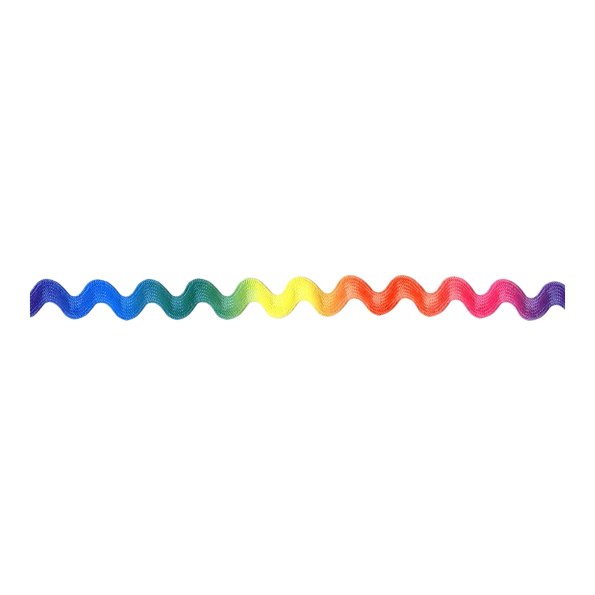 Jumbo Rick Rack Rainbow - Everything Fabric