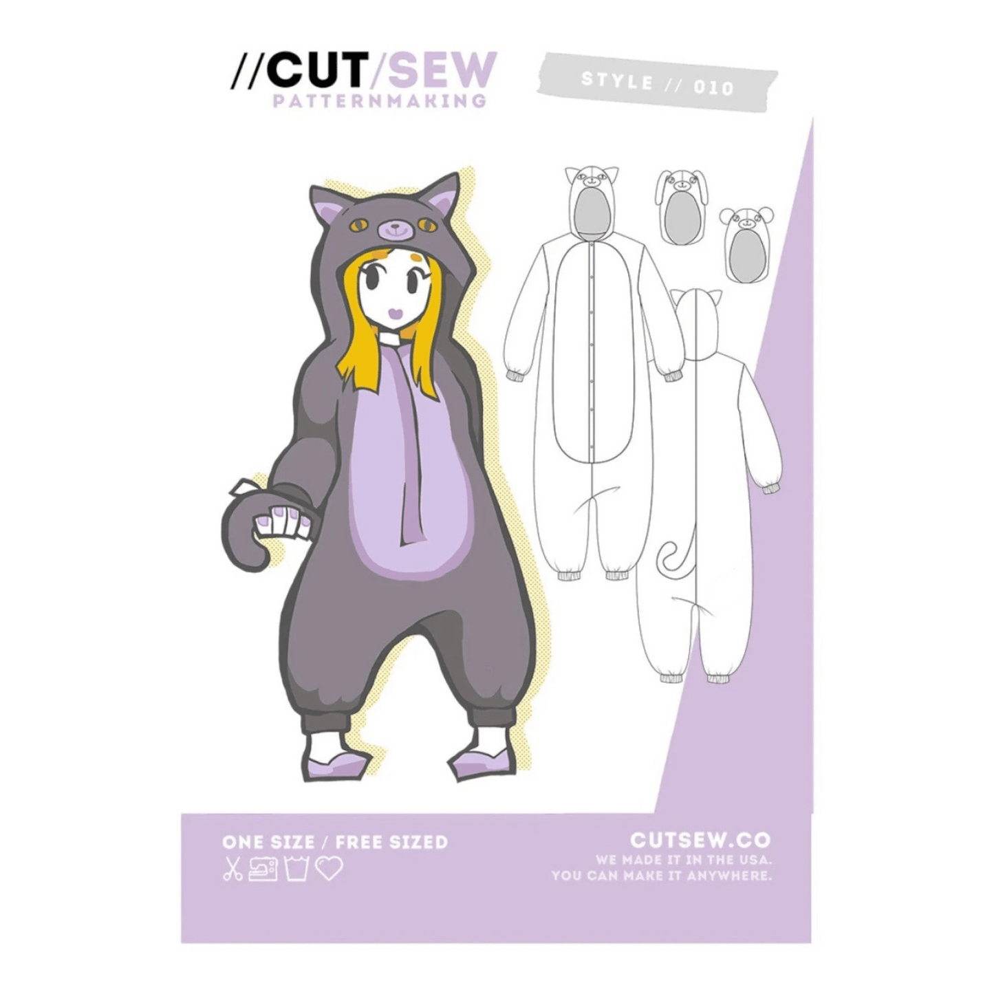 Kigurumi Pattern - Everything Fabric