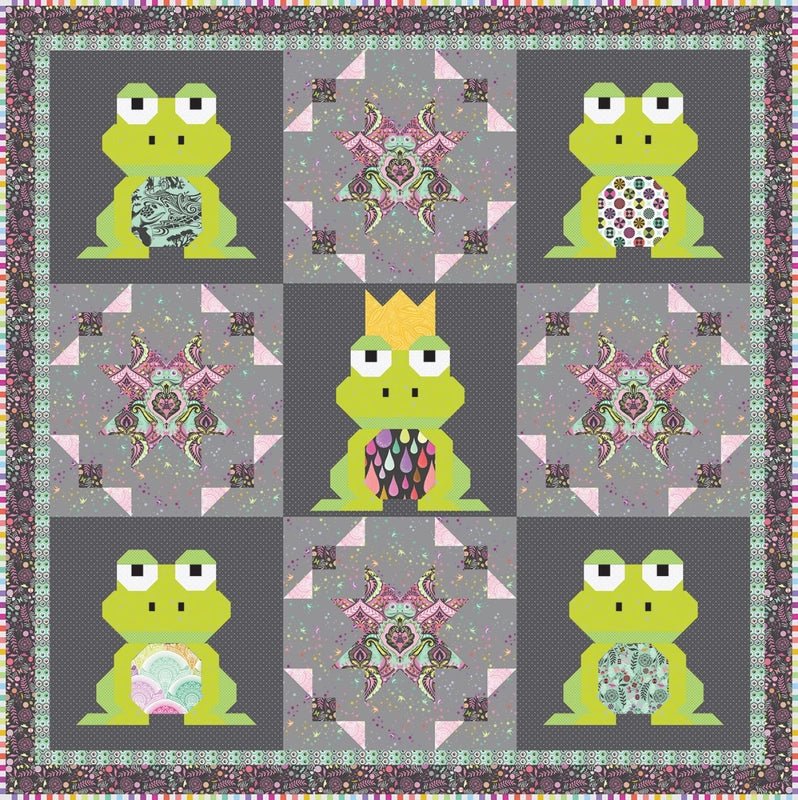Kiss Me, I'm Charming! Quilt Pattern - Everything Fabric