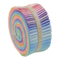 Kona Cotton 2.5 in Strips – Solids Pastel Palette | 40pc - Everything Fabric