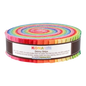 Kona Cotton Solids Skinny Strips Bright Colorway 1 1/2 -41pc for patchwork, quilting and sewing