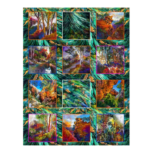 Kondililla Falls - Flow Panel - Everything Fabric