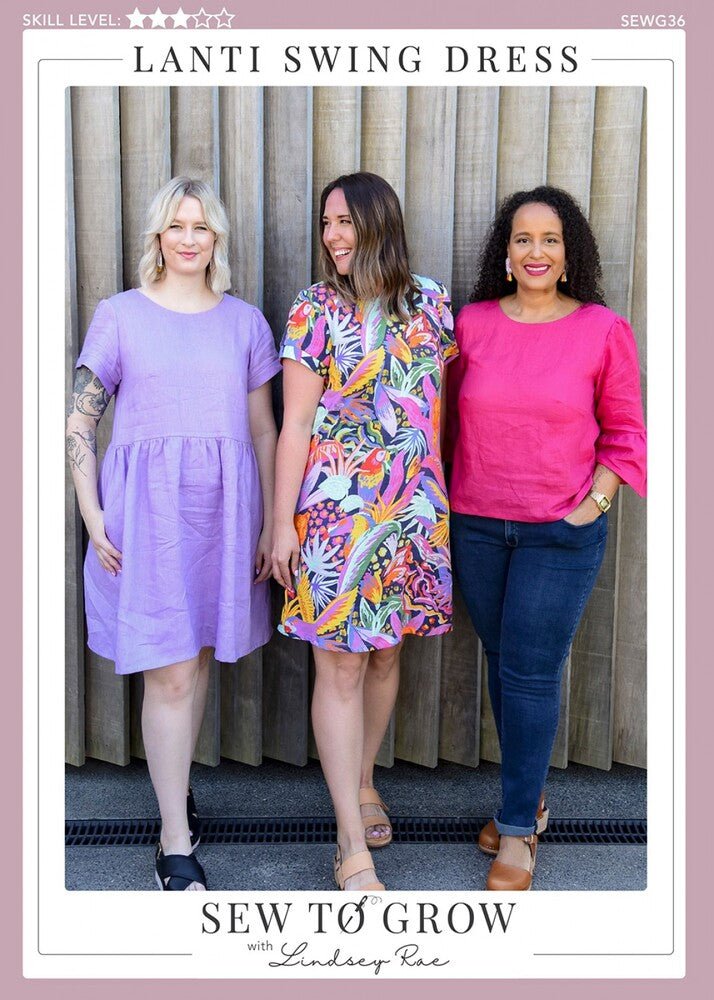 Lanti Swing Dress Pattern - Everything Fabric