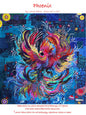 Laura Heine - PHOENIX Collage Pattern - Everything Fabric