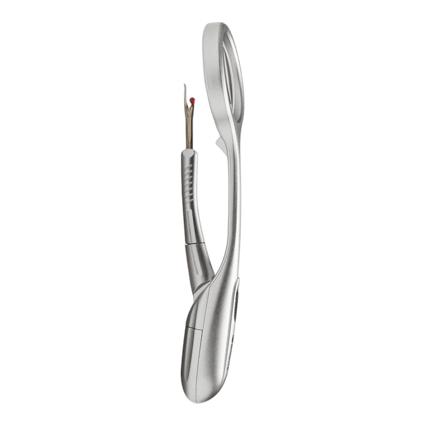LED Lighted Seam Ripper with Magnifier Silver - Everything Fabric