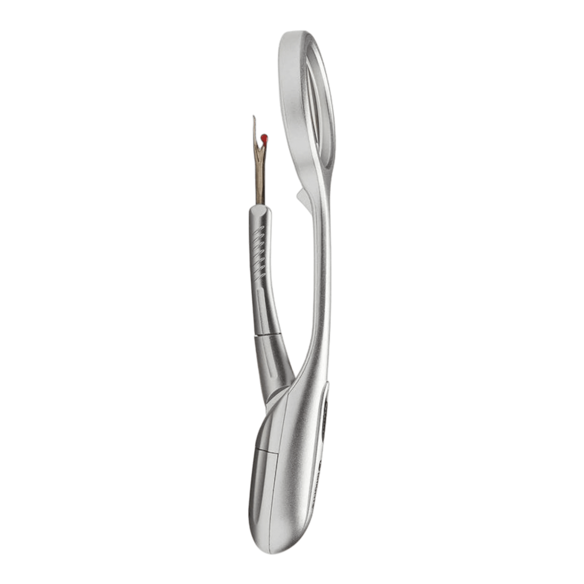 LED Lighted Seam Ripper with Magnifier Silver - Everything Fabric