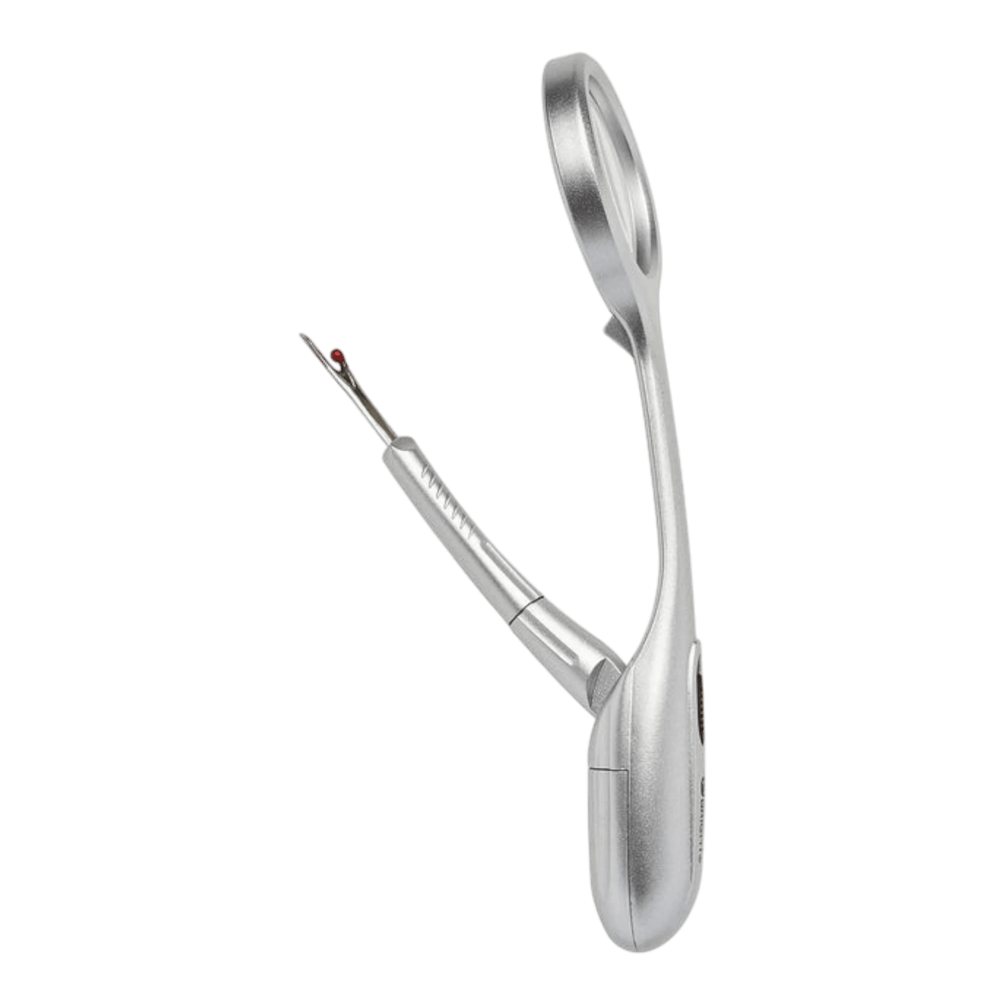 LED Lighted Seam Ripper with Magnifier Silver - Everything Fabric
