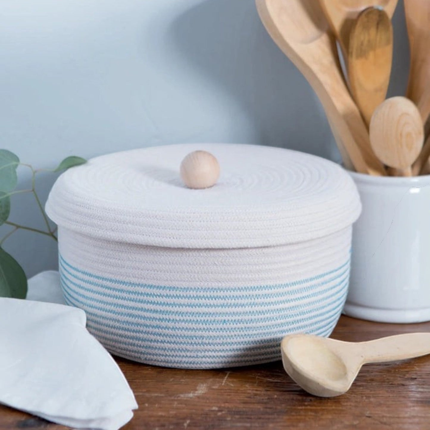Leisure Arts Learn to Make Rope Baskets - Everything Fabric