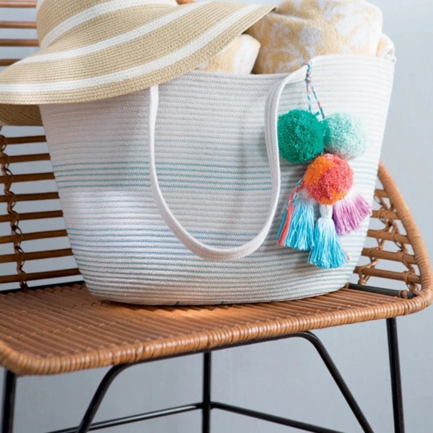 Leisure Arts Learn to Make Rope Baskets - Everything Fabric