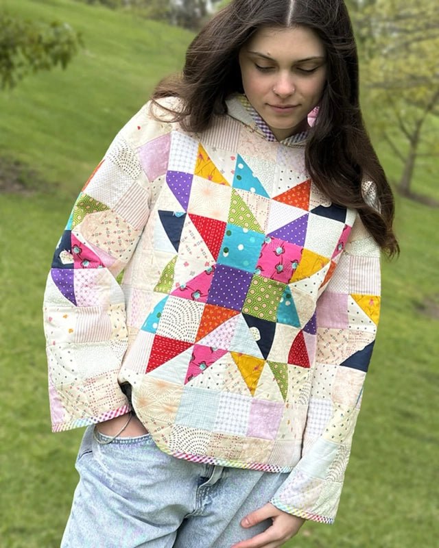 Lexi Hoodie Pattern - Everything Fabric