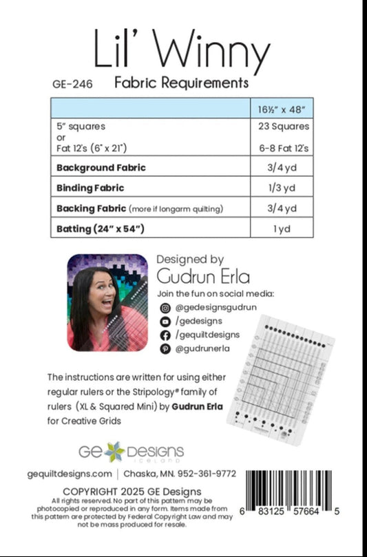 Lil' Winny Pattern - Everything Fabric