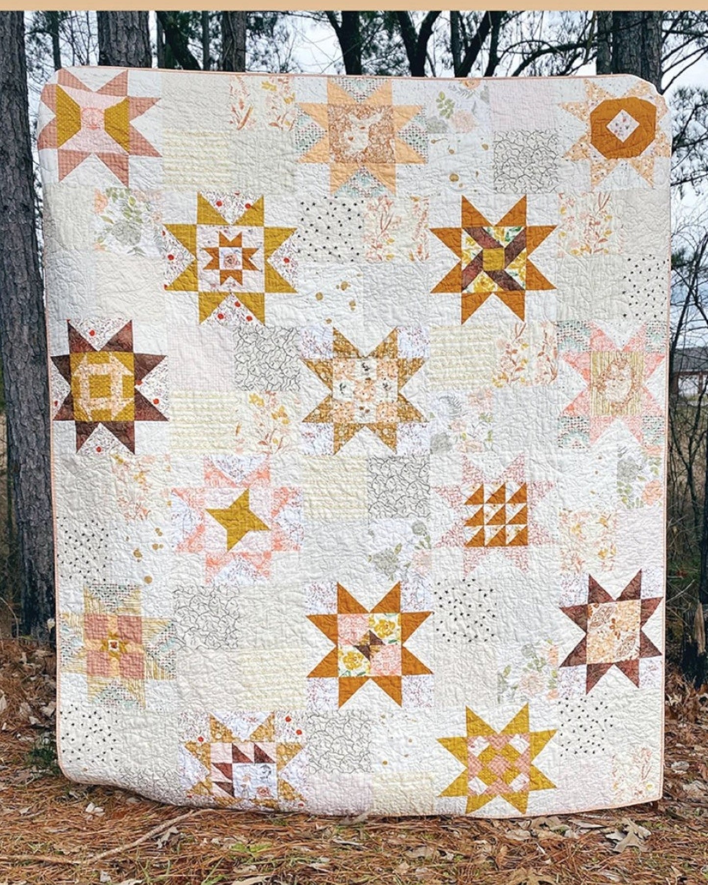 Little Miss Sawtooth Quilt Pattern - Everything Fabric