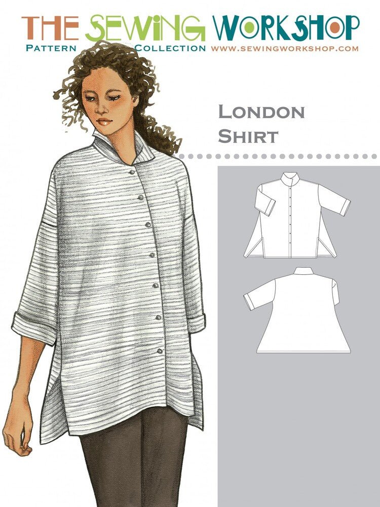LONDON Shirt Pattern - Everything Fabric
