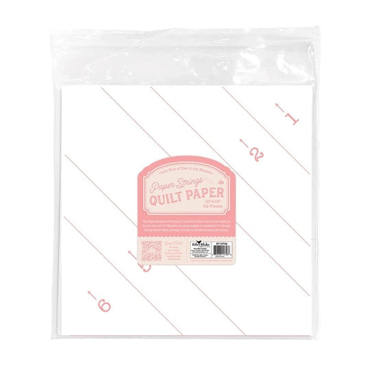 Lori Holt 10in Paper Strings Quilt Paper - Everything Fabric