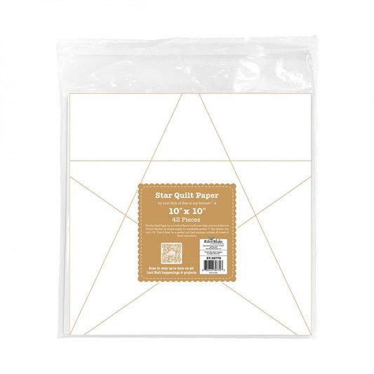 Lori Holt 10in Star Quilt Paper - Everything Fabric
