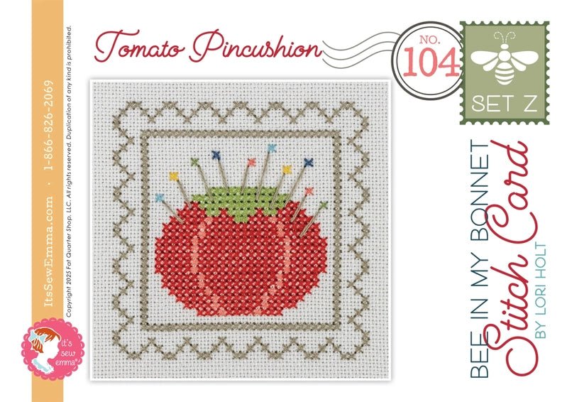 Lori Holt - Bee In My Bonnet Stitch Cards Set Z - Everything Fabric