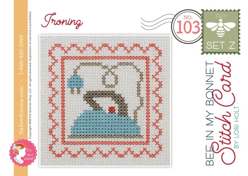 Lori Holt - Bee In My Bonnet Stitch Cards Set Z - Everything Fabric