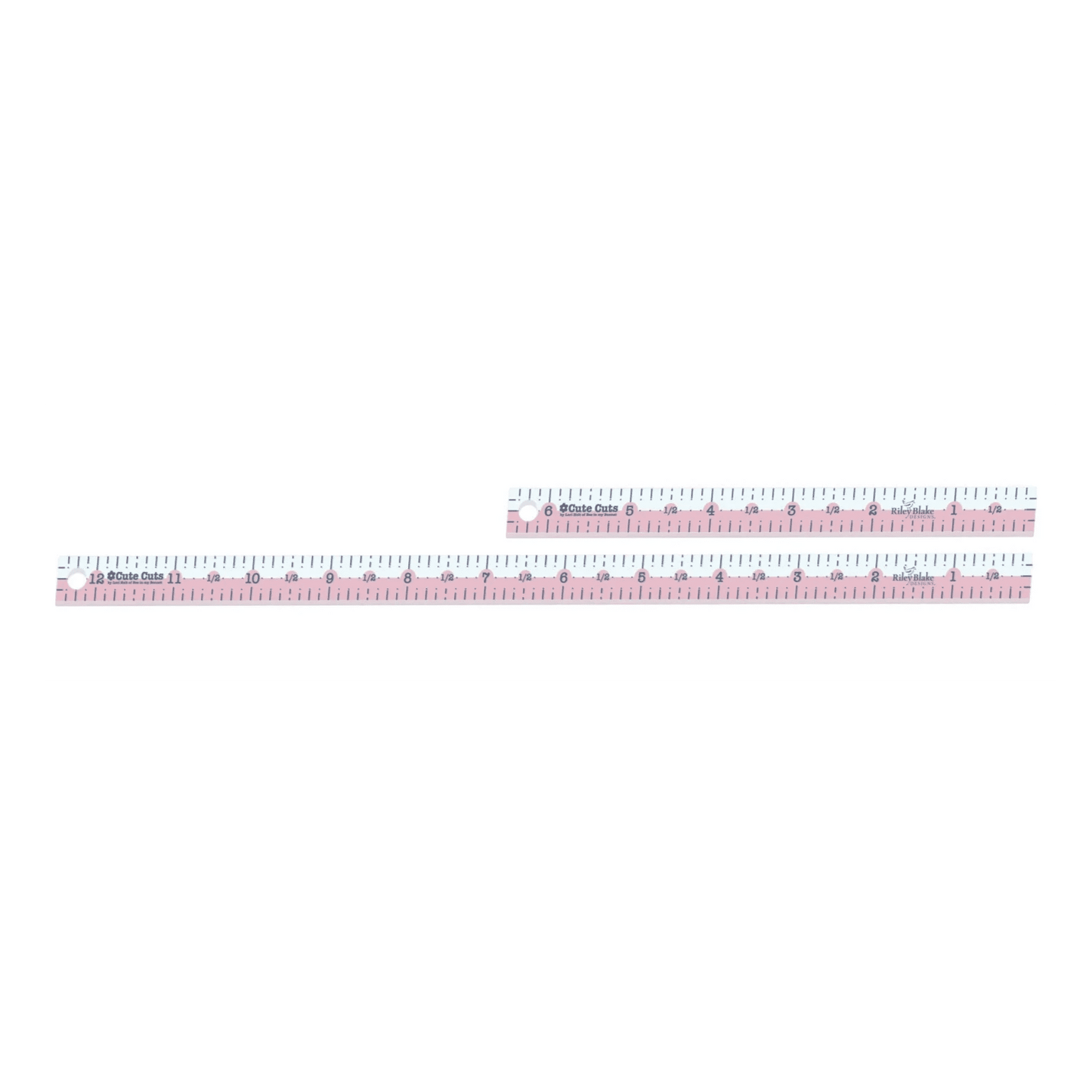 Lori Holt Cute Cuts 1/4in Marking Ruler Set - Everything Fabric