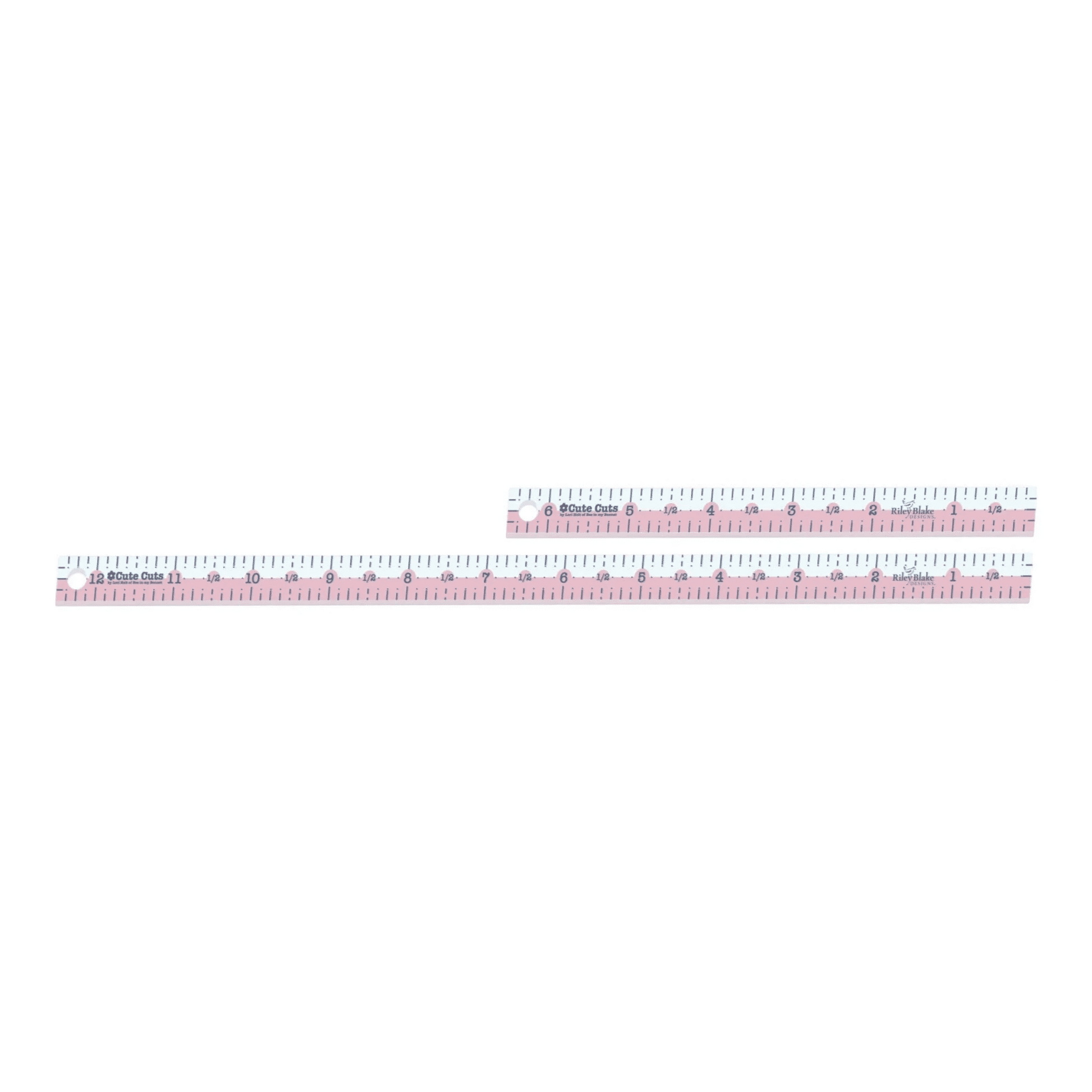 Lori Holt Cute Cuts 1/4in Marking Ruler Set - Everything Fabric