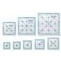 Lori Holt Cute Cuts Trim-it In-Between Sizes 8 Ruler Set - Everything Fabric