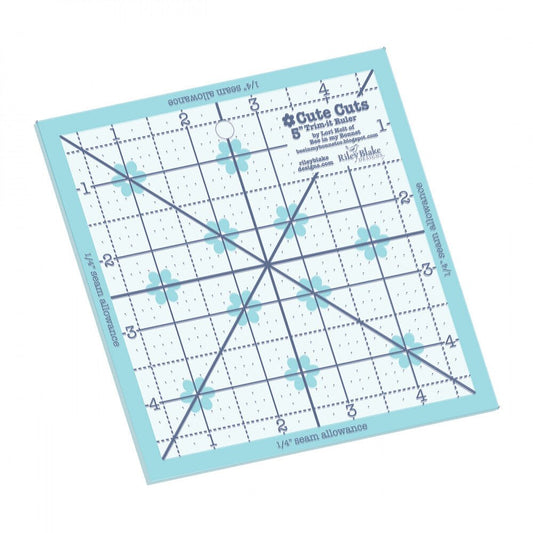 Lori Holt Cute Cuts Trim-it Ruler - 5 in SQUARE - Everything Fabric
