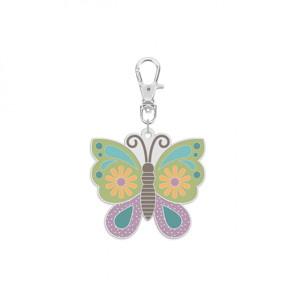 Lori Holt Enamel Happy Charm Butterfly - Everything Fabric