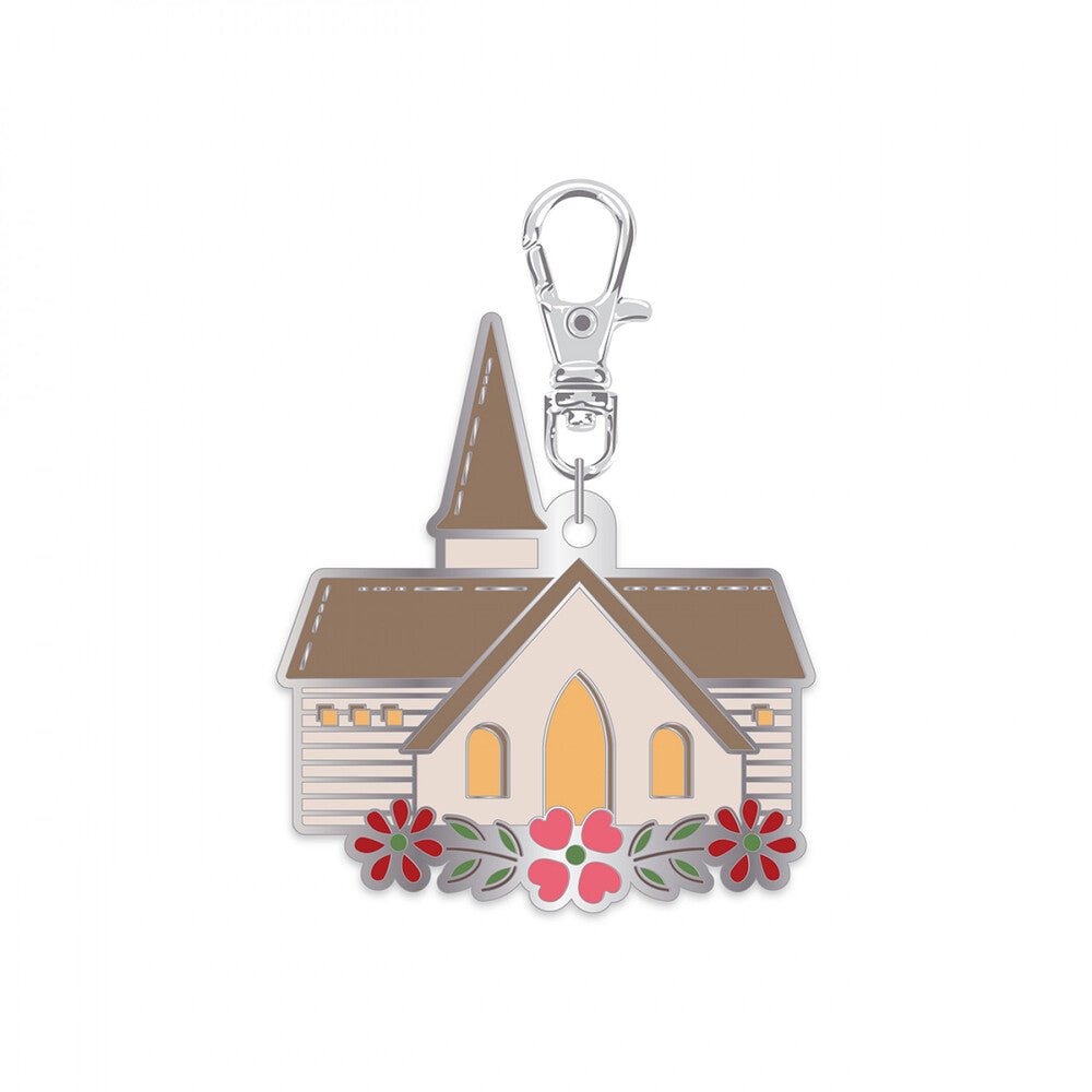Lori Holt Enamel Happy Charm - CHAPEL - Everything Fabric