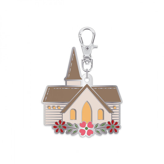 Lori Holt Enamel Happy Charm - CHAPEL - Everything Fabric