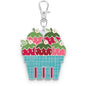 Lori Holt Farmer's Daughter Enamel Happy Charm Berry Basket - Everything Fabric