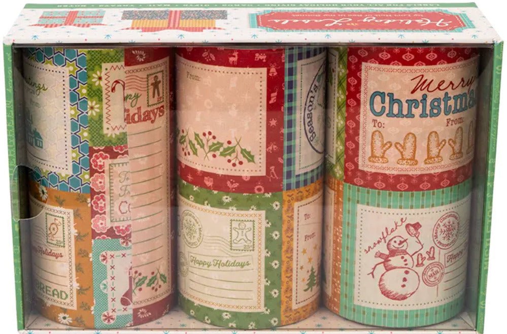 Lori Holt Home Town Holiday Gift Labels - Everything Fabric