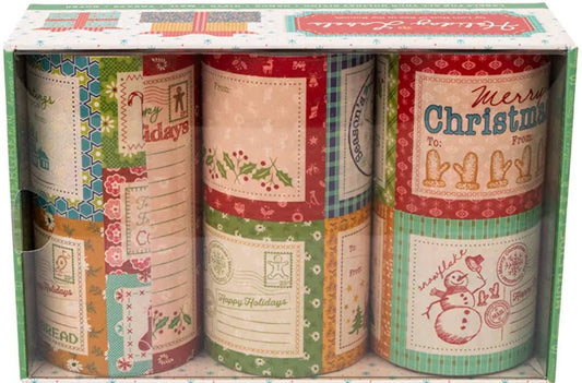 Lori Holt Home Town Holiday Gift Labels - Everything Fabric
