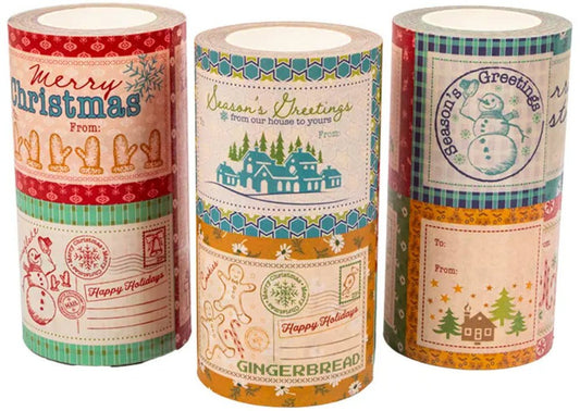 Lori Holt Home Town Holiday Gift Labels - Everything Fabric