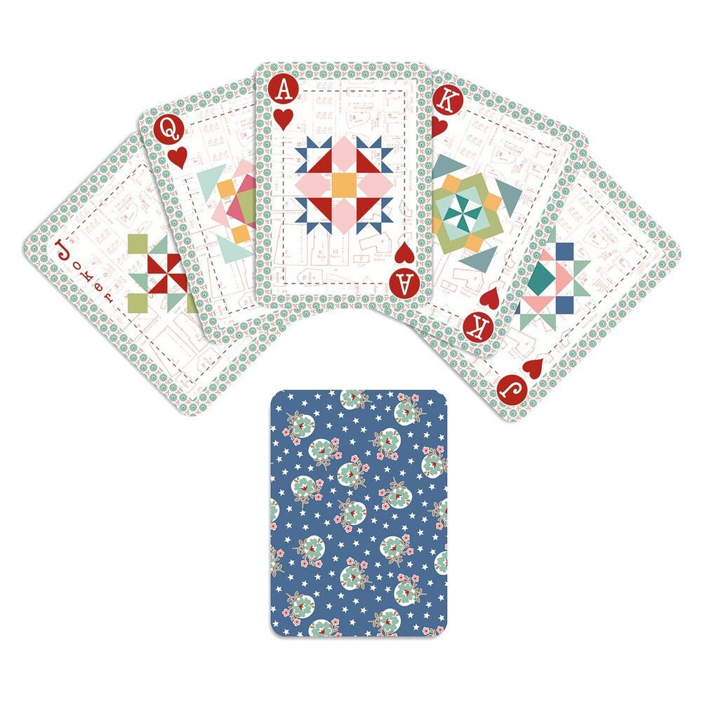 Lori Holt Home Town Playing Cards - Everything Fabric
