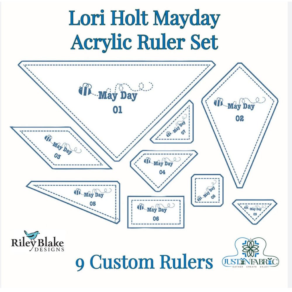 Lori Holt May Day Ruler Set - Everything Fabric
