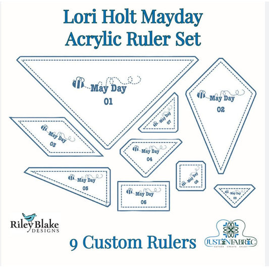 Lori Holt May Day Ruler Set - Everything Fabric