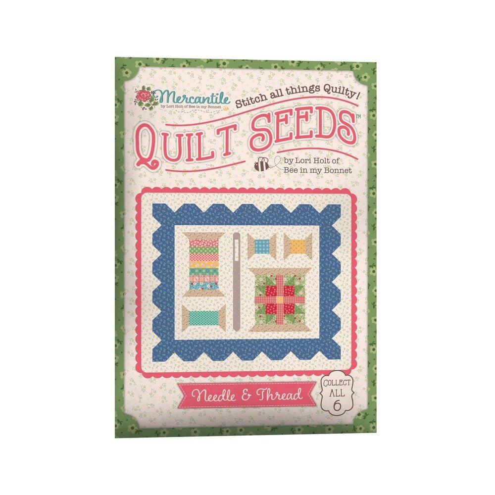Lori Holt Mercantile Quilt Seeds Pattern Needle & Thread - Everything Fabric