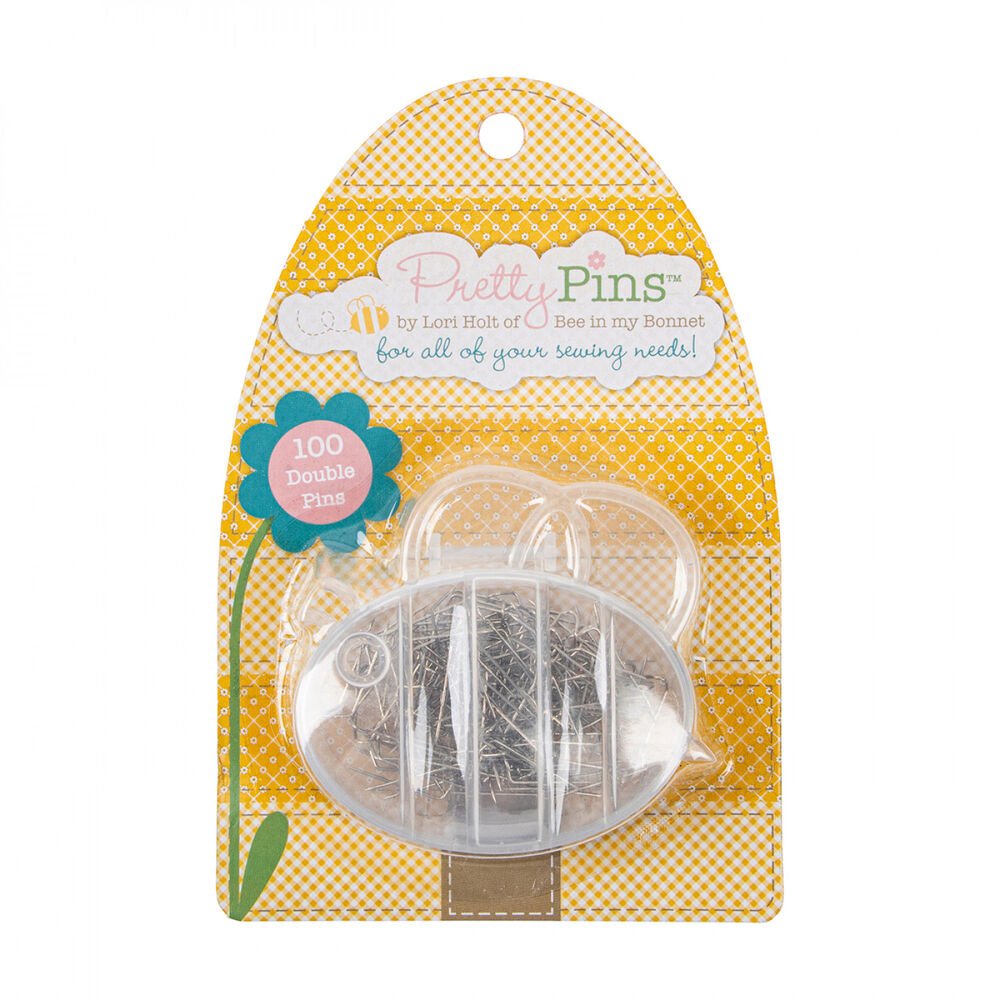 Lori Holt Pretty Pins Double Pins - Everything Fabric