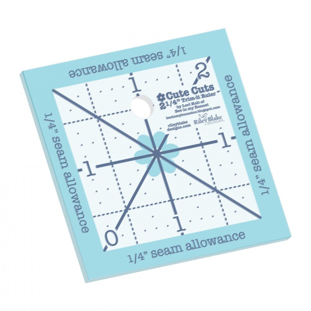 Lori Holt Trim-it Ruler - 2.25in Square - Everything Fabric