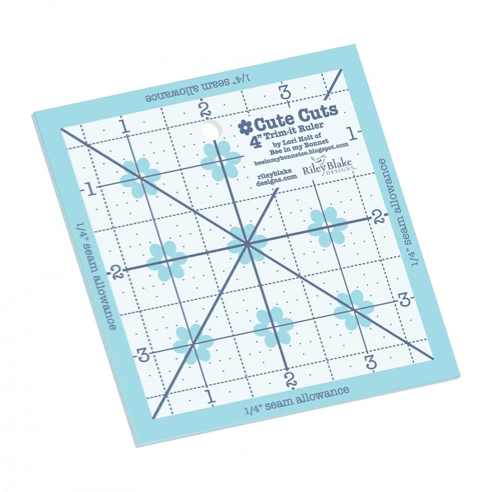 Lori Holt Trim-it Ruler - 2.25in Square - Everything Fabric