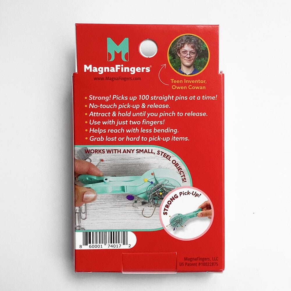 MagnaFingers Pick-up/Release - Aqua - Everything Fabric