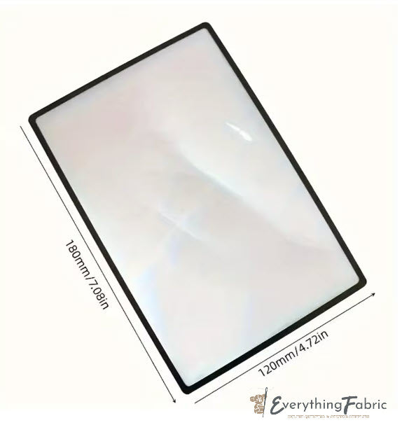 Magnifying Sheet - 18 × 120 mm Flexible Fresnel Lens sewing and quilting product