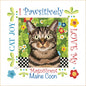 Maine Coon Cat 152 mm Fabric Art Panel by Jody Houghton - Everything Fabric