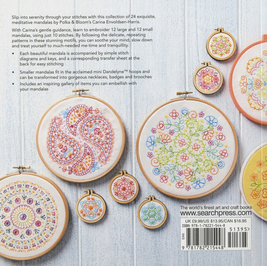 Mandalas To Embroider Book - Everything Fabric