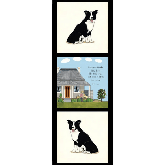 Man's Best Friend Panel - Everything Fabric