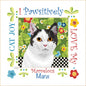 Manx Cat 6in Fabric Art Panel by Jody Houghton - Everything Fabric