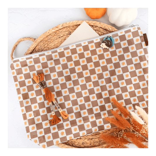 Maple Leaf Holiday Project Bag - Everything Fabric