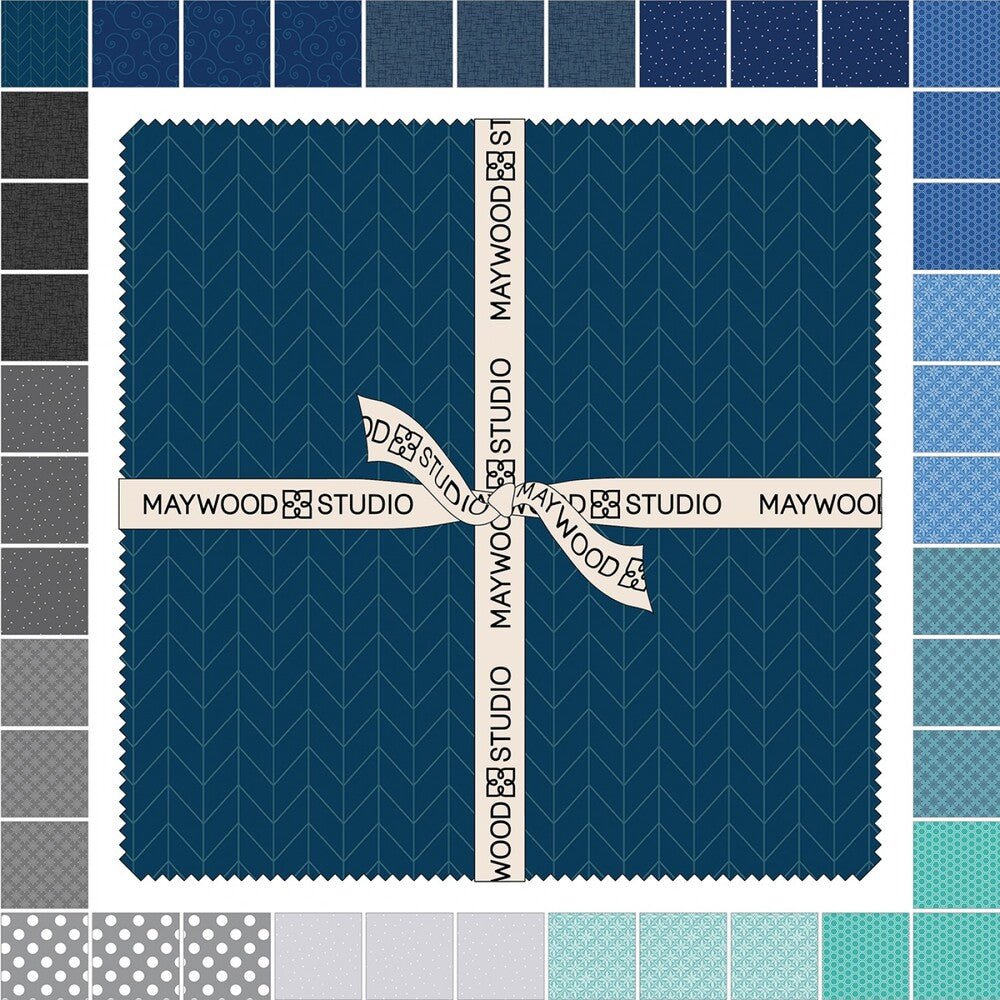 Maritime - 10 in Squares - Kimberbell Basics - 42 pc - Everything Fabric
