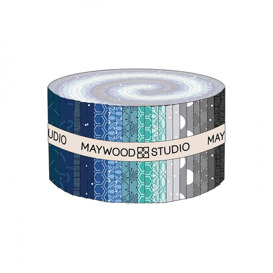 Maritime - 2.5 in Strip Roll - Kimberbell Basics - 40 pc - Everything Fabric
