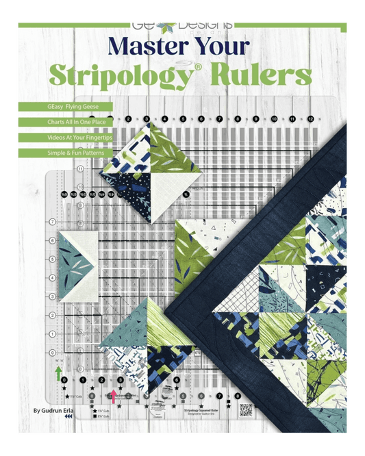 Master Your Stripology® Rulers Book - Everything Fabric